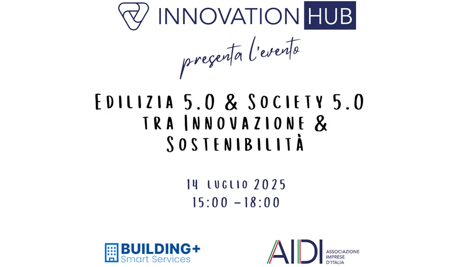 Innovation Hub Roma - Edilizia 5.0 & Society 5.0